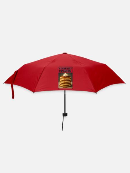 Heißhunger | Pancake Foodie - Regenschirm (klein) - Rot