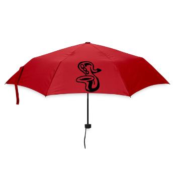 Saxophone - Umbrella (small) - red - Front