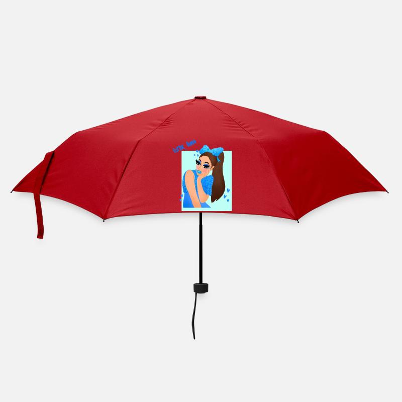 Glitter queen - Umbrella (small) - red