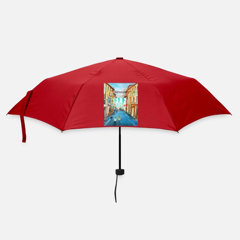 Multergasse - Parapluie standard - rouge