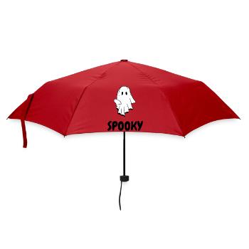 EFFRAYANT |  T-shirt d’Halloween avec fantôme - Parapluie standard - rouge - Devant
