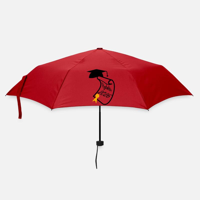 Baccalauréat 2026 - Parapluie standard - rouge