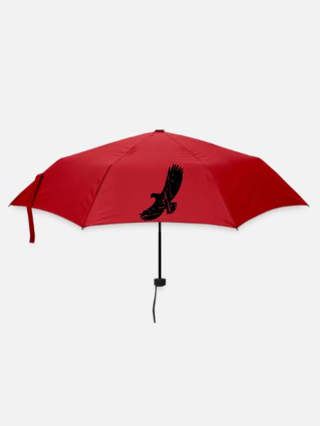 Adler - Regenschirm (klein) - Rot