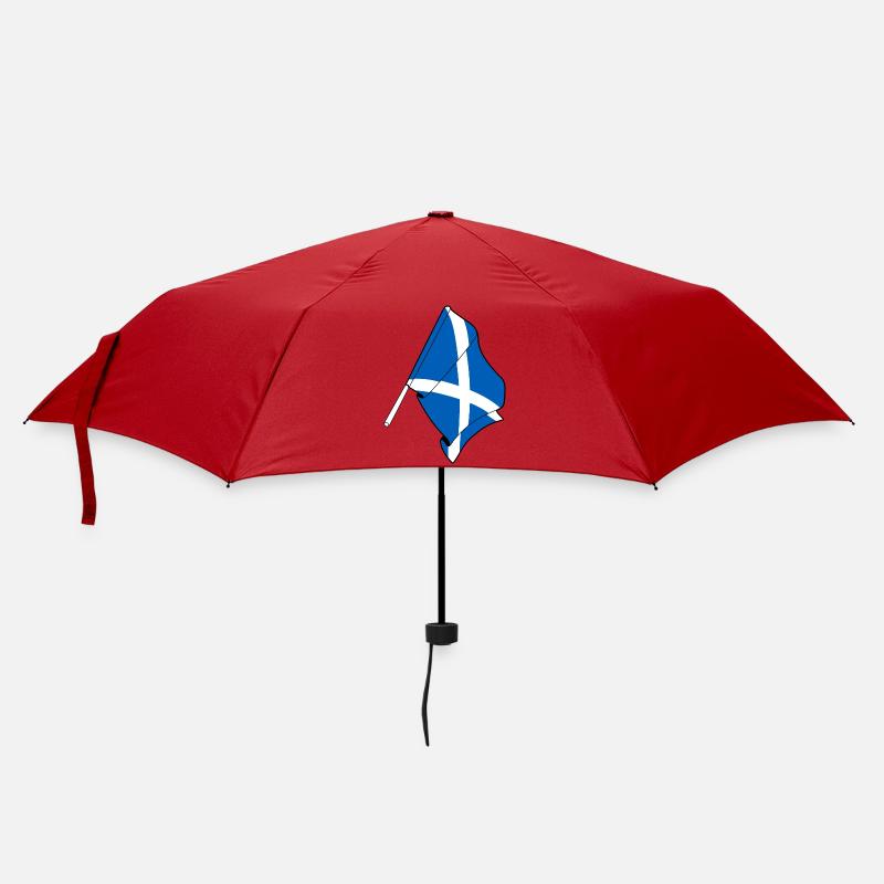 Flagge Schottland - Regenschirm (klein) - Rot