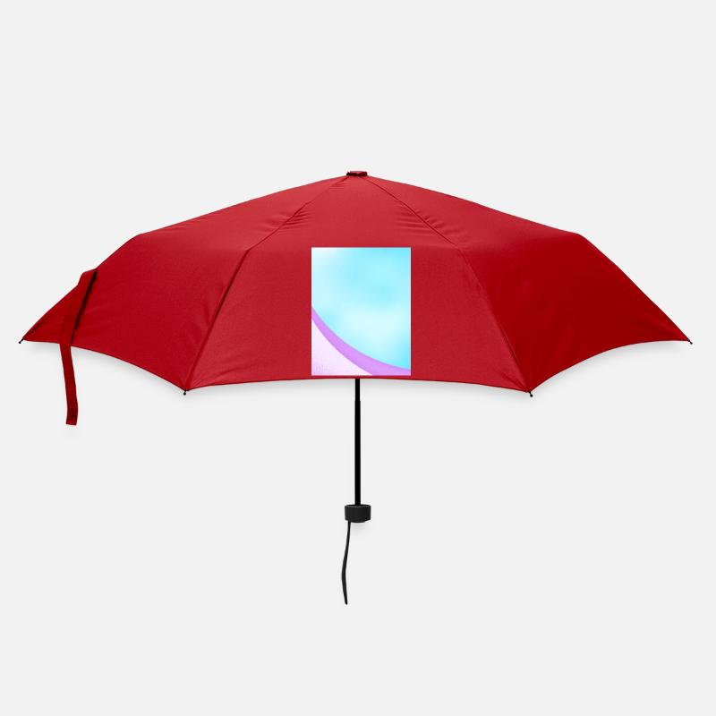 Design abstrait en dégradé pastel - Parapluie standard - rouge