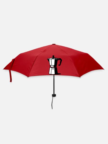 Espresso Kanne - Regenschirm (klein) - Rot