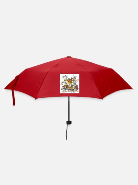 Coupe du champion de la procrastination - Parapluie standard - rouge