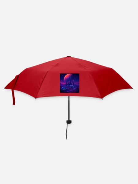 RockyZoo62 - Regenschirm (klein) - Rot