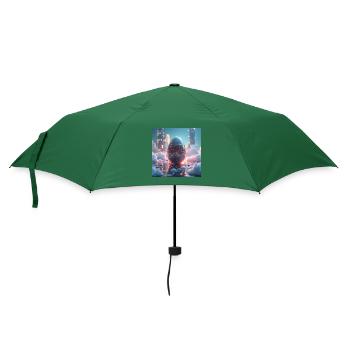 pâques au futur - Parapluie standard - vert bouteille - Devant
