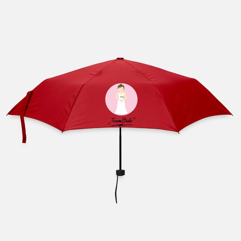 bride - Regenschirm (klein) - Rot