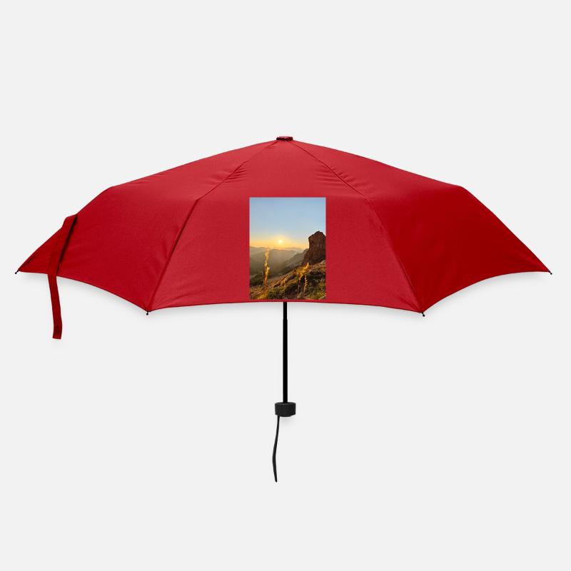Coucher de soleil - Parapluie standard - rouge