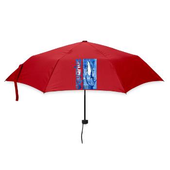 Sternzeichen Wassermann - Regenschirm (klein) - Rot - Vorne