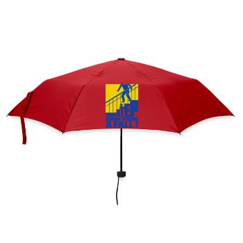 One Step Away from a Fall - Umbrella (small) - red - Front