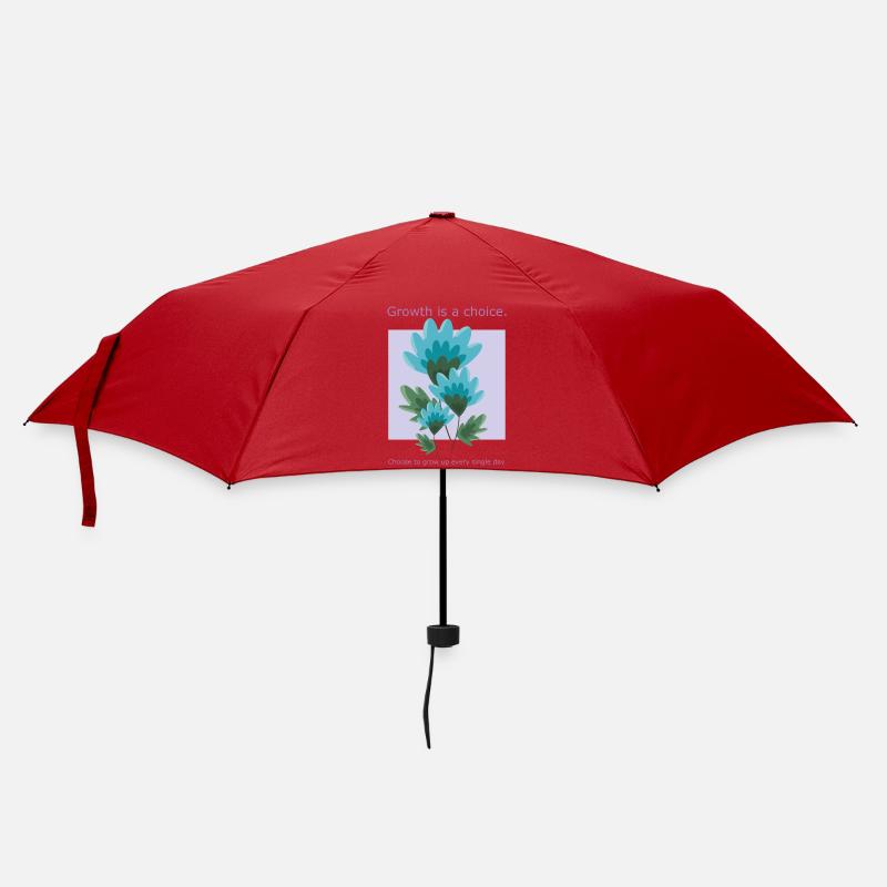 Growth is a choice - Umbrella (small) - red