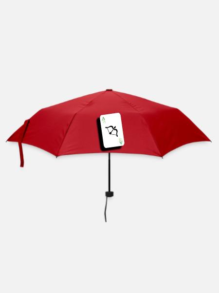 Ass von Aros - Regenschirm (klein) - Rot