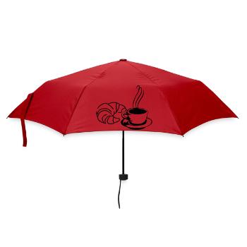 Tasse à café - Parapluie standard - rouge - Devant