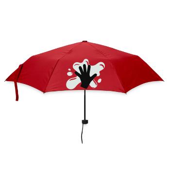 Climate Glue Action - Umbrella (small) - red - Front