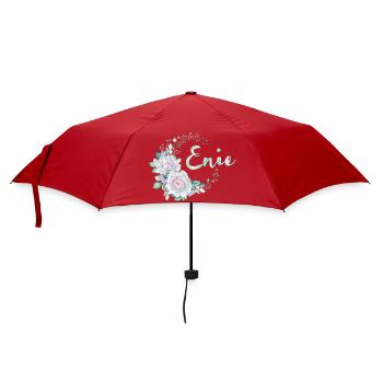 Blumenrahmen Enie - Regenschirm (klein) - Rot - Vorne