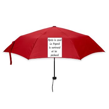 Après le covid - Parapluie standard - rouge - Devant