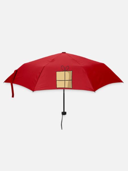 present 3 - Regenschirm (klein) - Rot