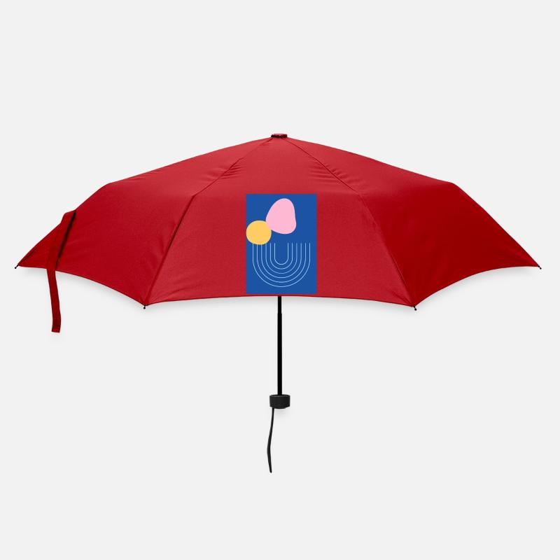 abstract - Umbrella (small) - red