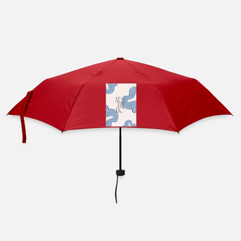 Ästhetisch - Regenschirm (klein) - Rot