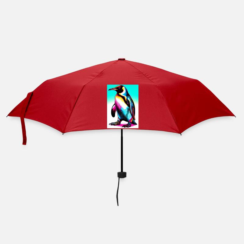 penguin - Umbrella (small) - red