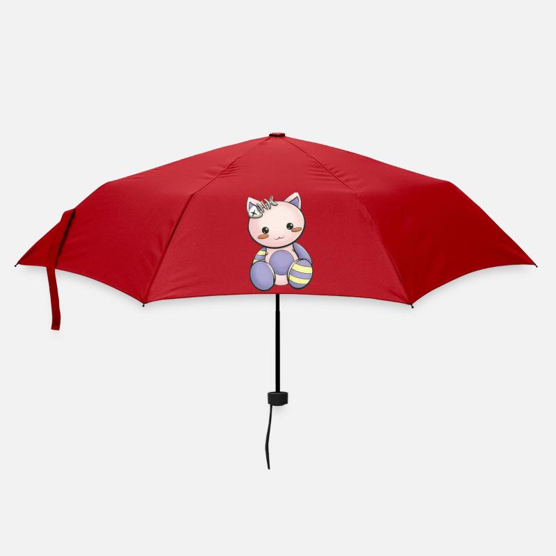 Manga - Regenschirm (klein) - Rot