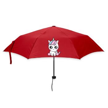 Licorne Kawaii – Sweet Valentine Magic - Parapluie standard - rouge - Devant