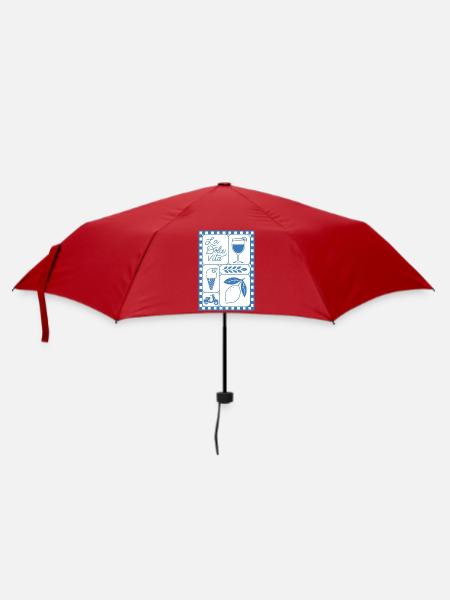 Dolce Vita - Regenschirm (klein) - Rot
