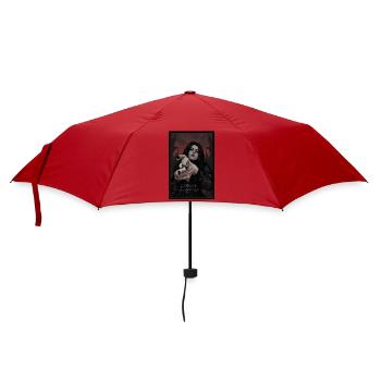 Gothic Pose: Seductive Darkness - Umbrella (small) - red - Front