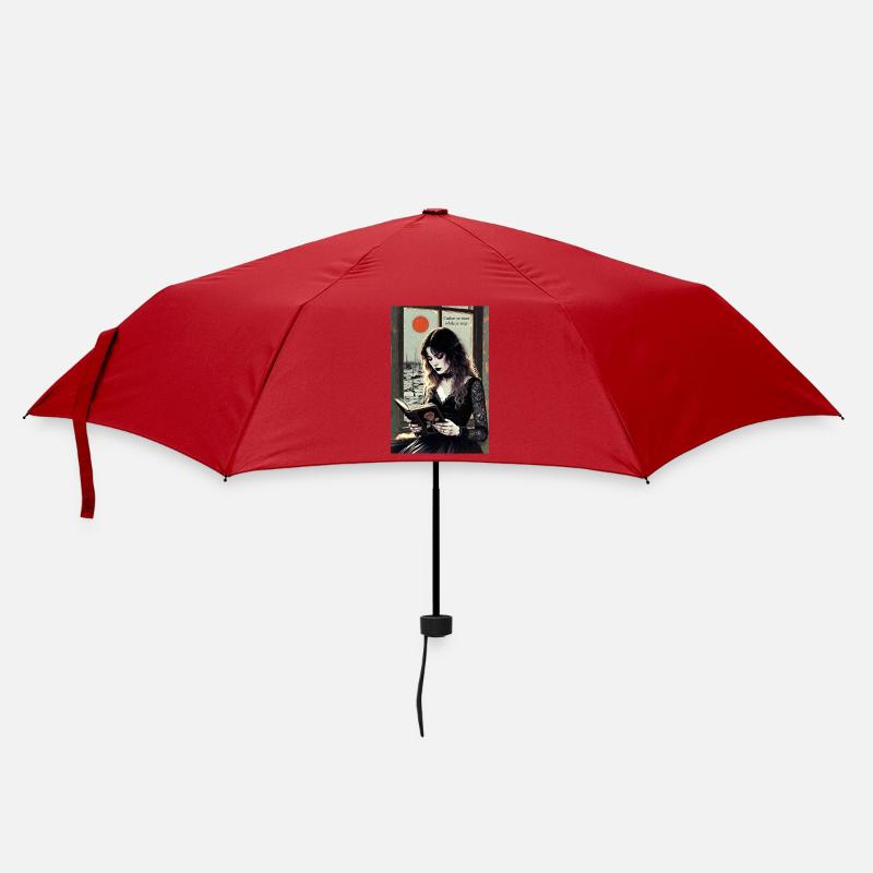 Gothic Lifestyle - Regenschirm (klein) - Rot