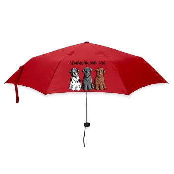 Terre-Neuve - Parapluie standard - rouge - Devant