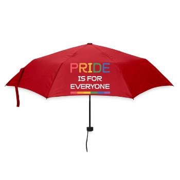 LGBTQ Pride Month - Pride is For Everyone - Umbrella (small) - red - Front