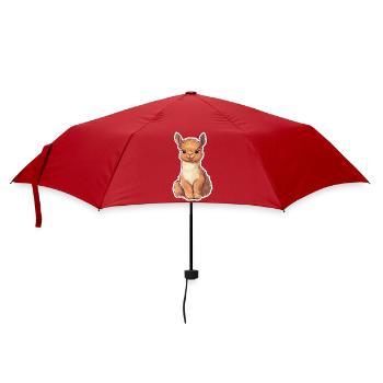 Lama Alpaga Lama Lama Cadeau Animal - Parapluie standard - rouge - Devant