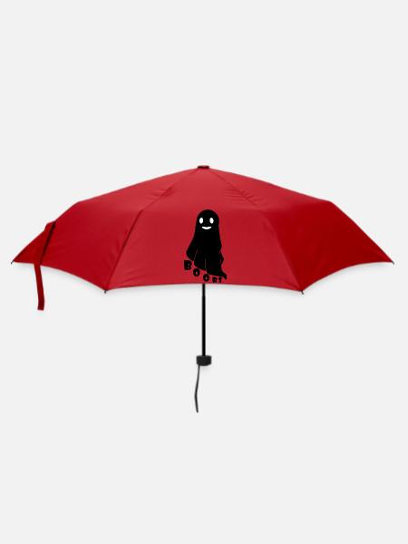 Lustiger Geist - Regenschirm (klein) - Rot