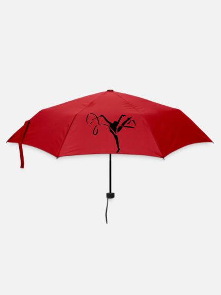 Gymnastik Band - Regenschirm (klein) - Rot