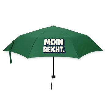 Moin suffit comme dire en allemand du Nord - Parapluie standard - vert bouteille - Devant