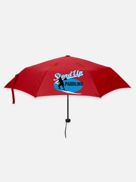 Stand Up Paddling - Regenschirm (klein) - Rot