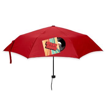 Rétro music - Parapluie standard - rouge - Devant