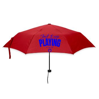 POKER -keep playing poker - luxurious design - Umbrella (small) - red - Front