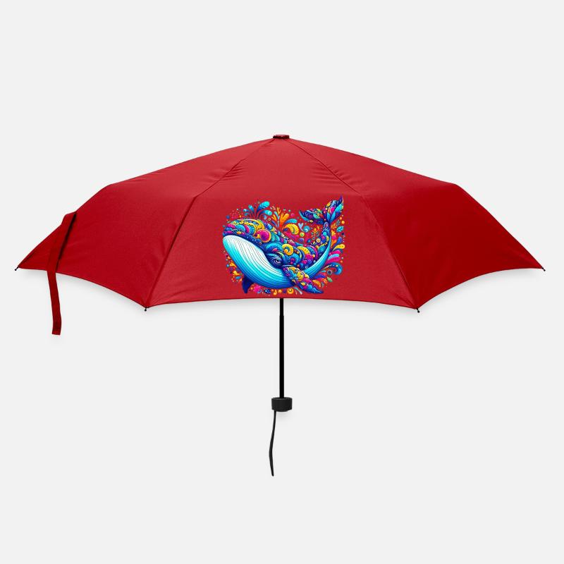 Wal - Regenschirm (klein) - Rot
