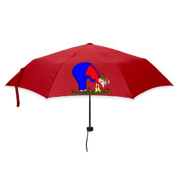 Garten - Regenschirm (klein) - Rot - Vorne