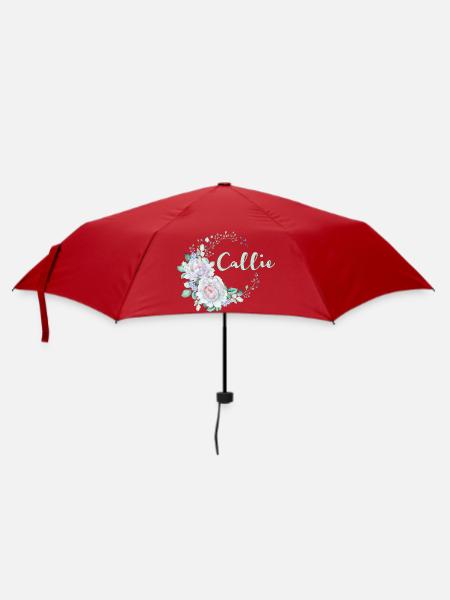 Für Callie - Regenschirm (klein) - Rot
