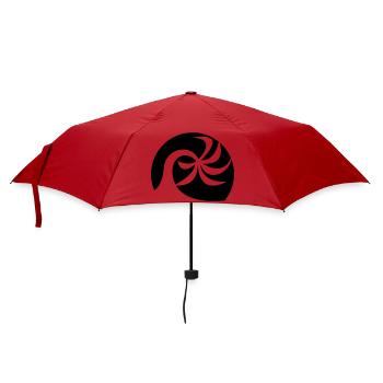 Plage de palmiers - Parapluie standard - rouge - Devant