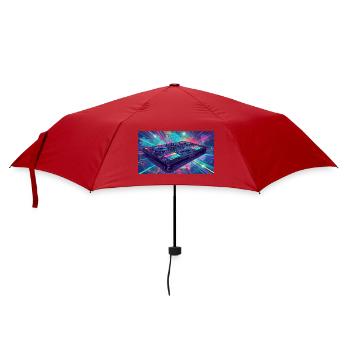 J’adore la musique - Parapluie standard - rouge - Devant