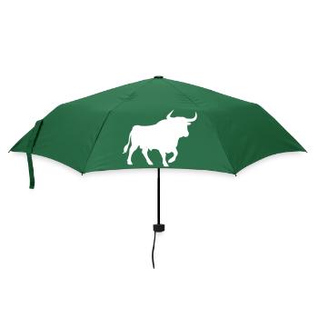 stier - Regenschirm (klein) - Flaschengrün - Vorne