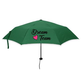 dream team - Regenschirm (klein) - Flaschengrün - Vorne