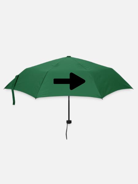 pfeil - Regenschirm (klein) - Flaschengrün