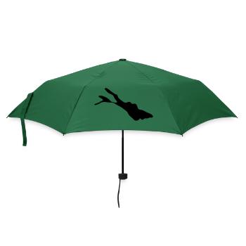 Bodensee - Regenschirm (klein) - Flaschengrün - Vorne